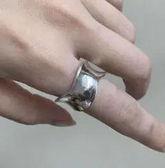 vintage シルバーリング 指輪 デザインリング silver925 アート
