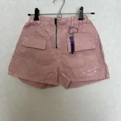 ALGY アルジー タイダイ柄 ピンク ショートパンツ ジッパー付き 150cm