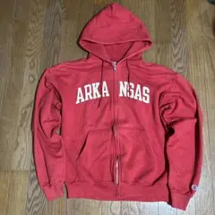 Champion ARKANSAS パーカー Mサイズ レッド