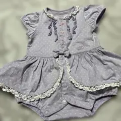 最終　メゾピアノ♡薄紫ロンパース ♡70