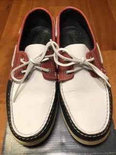 paraboot パラブーツ トリコロール デッキシューズUK9