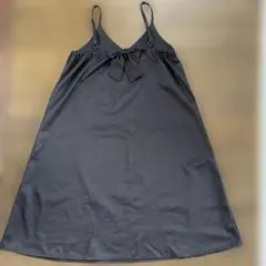 ブラックキャミワンピース