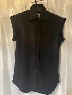Dsquared2 ブラックノースリーブシャツ サイズ44