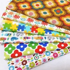 100×30cmはぎれ生地6枚まとめ売り【3】