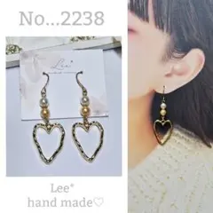 No...2238♡大人可愛い♡ハンドメイドピアス/イヤリング