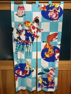 倭物やカヤ　浮世絵のれん　歌川国芳