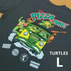 TURTLES タートルズ 半袖Tシャツ チャコールグレー L 新品