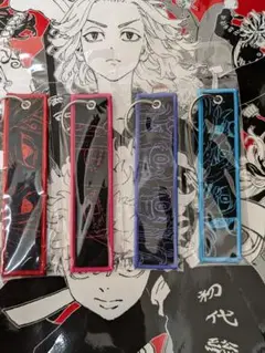 東京リベンジャーズ　フライトタグ4種 新体験展　マイキーマート