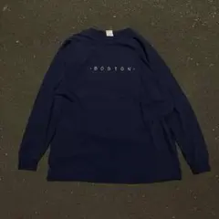 90s boston ロンT XL ネイビー