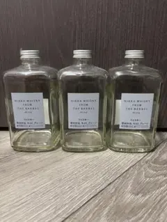 Nikka Whisky フロムザバレル 空き瓶 3本セット