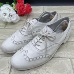 ❤️良品❤️ TRAVEL SHOES chauser ショセ　ウィングチップ