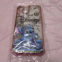 Disney スティッチ バイク iPhone15ケース
