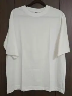 UNIQLO U XL エアリズムコットンオーバーサイズTシャツ/5分袖