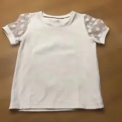 【美品】HERE'S 白カットソーMサイズ