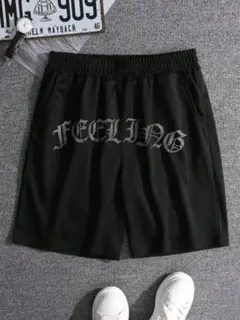 ★最安値　新品未使用　パンツ　やりら　ブラック　クロム★