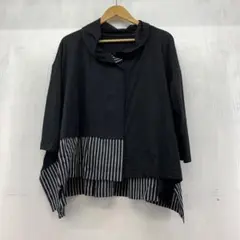 72▢萌 MOYURU アシンメトリー7分袖シャツ TS0609-8