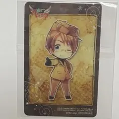 ヘタリアthe world twinkle DVD 特典 クリアカード　アメリカ