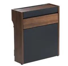 サンワサプライ　ルーター収納ボックス ダークブラウン 200-CB007DM