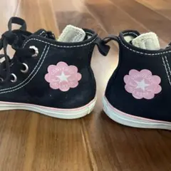 CONVERSE ブラック ハイカットスニーカー　17cm