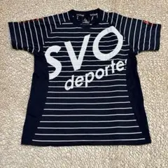 svolme ストライプシャツ ネイビー　140