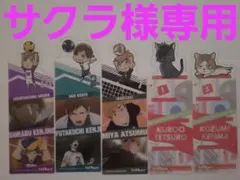 サクラ様ご依頼品 ハイキューブックマーク 5枚セット