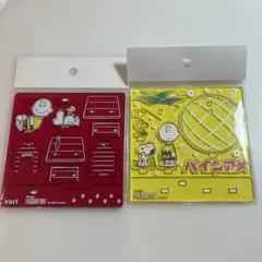 スヌーピー　パインアメ　ドッグハウス　アクリルスタンド　アクリルフィギュア　新品