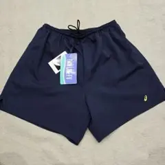 【未使用】asics　アシックス　ランニングパンツ　L　ネイビー　陸上　ランパン