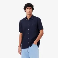 Lacoste ネイビーポロシャツ 半袖