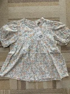 プティマイン 花柄 ヨーク チュニック 110センチ
