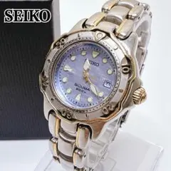 稼働品【SEIKO】セイコー SCUBA スキューバ 200ｍ シェル 文字盤
