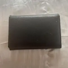 Mr.JUNKO ブラックレザー 名刺入れ