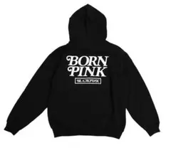【新品未開封】BORNPINK パーカー ピンク Lサイズ　BLACKPINK 2025年最新】blackpink ソウルコン パーカーの人気アイテム