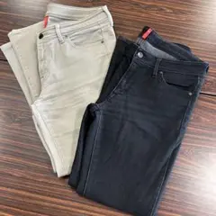 ユニクロ　スキニーフィット　ストレートデニム 2本セット サイズ29