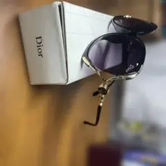Dior 紫 サングラス 箱付き