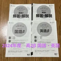 ベネッセ　スタディーサポート　2024年度2年生第2回　英・国β