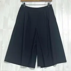 エマジェイムス　プリーツガウチョパンツ　濃紺　64￼