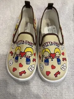 送料込★未使用★サンリオ★パティ＆ジミー★スリッポン上履き