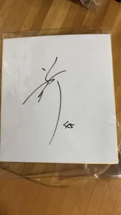 RIZIN 所英男 サイン色紙