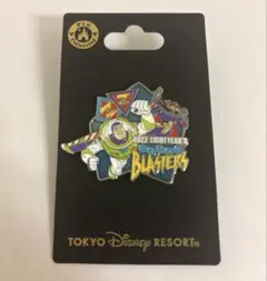 ディズニーランド　バズライトイヤー　アストロブラスター　ピンバッジ
