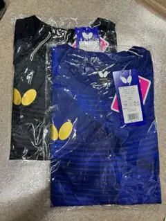 未使用 バタフライ　エリスター11・Tシャツ ブルー・ブラック L 2枚セット