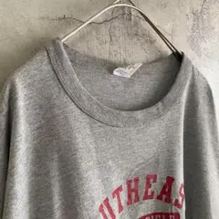 ラッセルアスレティック 古着 アメリカ輸入 Tシャツ 半袖 XL 三段プリント