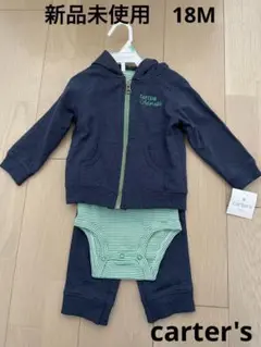 【新品・未使用】カーターズ　セットアップ　3枚セット　18M