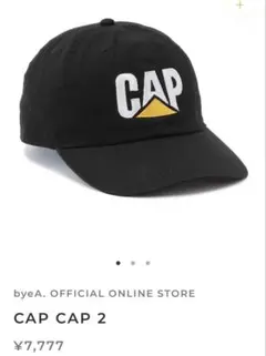 バイエー　byeA. キャップ　黒 SUPER BRAND CAP BLACK（スーパーブランドキャップブラック