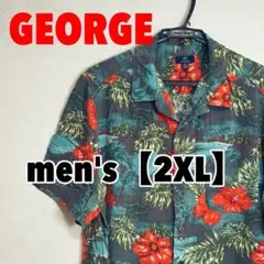 A435 【GEORGE】半袖シャツ【2XL】