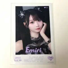 大谷映美里 ミニフォト レア 黒衣装 イコラブ