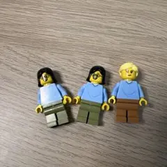 レゴ人形　3つセットミニ　フィグ