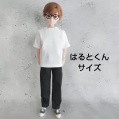 はるとくん 服　上下セット　ストレートパンツ＋Tシャツ（S)　 ハンドメイド