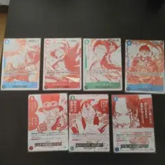 コンプリート　ワンピースカードトレジャー キャンペーンパック　プロモ　7種