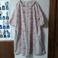 LUEUF ルフ　七分袖ワンピース