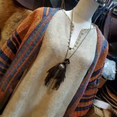 MS-185ミニ巾着ポーチ1900年代オールドコンチョ付！